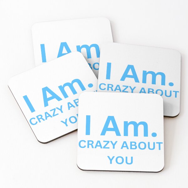 Item preview, I Am. Crazy About You designed and sold by TheIAmShop.