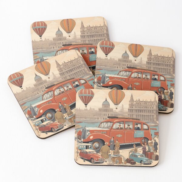 Item preview, Journey in the 1940s with a red car designed and sold by DevemDavam.