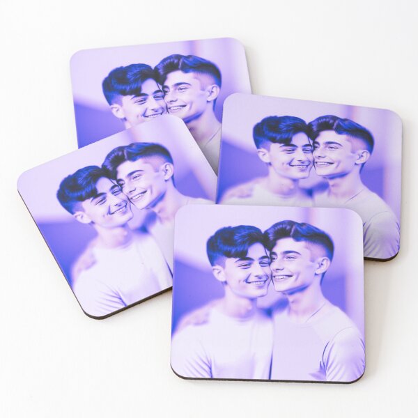 Item preview, Dual Bliss: Best Friends Turned Lovers, Embracing Joy Together designed and sold by MiggysArtHaven.