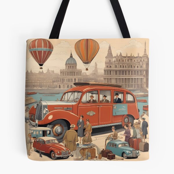 Item preview, Journey in the 1940s with a red car designed and sold by DevemDavam.
