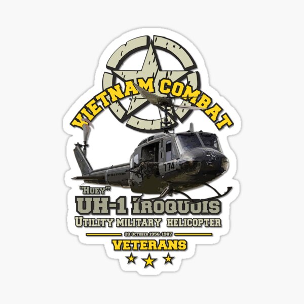 Officially Licensed USMC UH-1N Huey Gunship Commemorative Patch