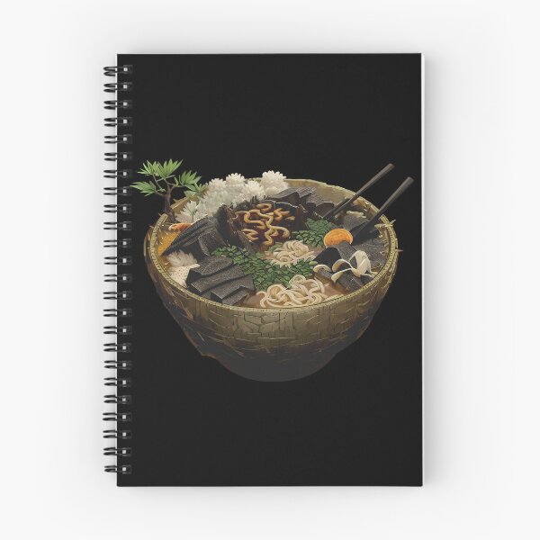 Item preview, Sopa de ramen de jardín japonés designed and sold by HideTheInsanity.