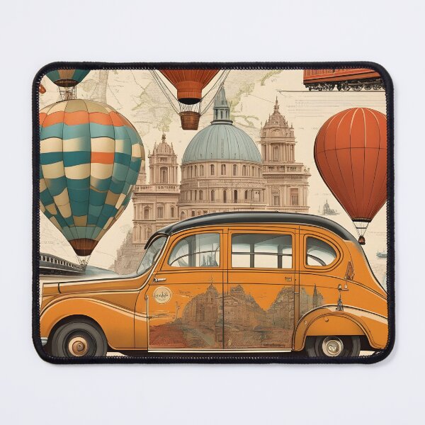 Item preview, Journey in the 1940s with a yellow car designed and sold by DevemDavam.