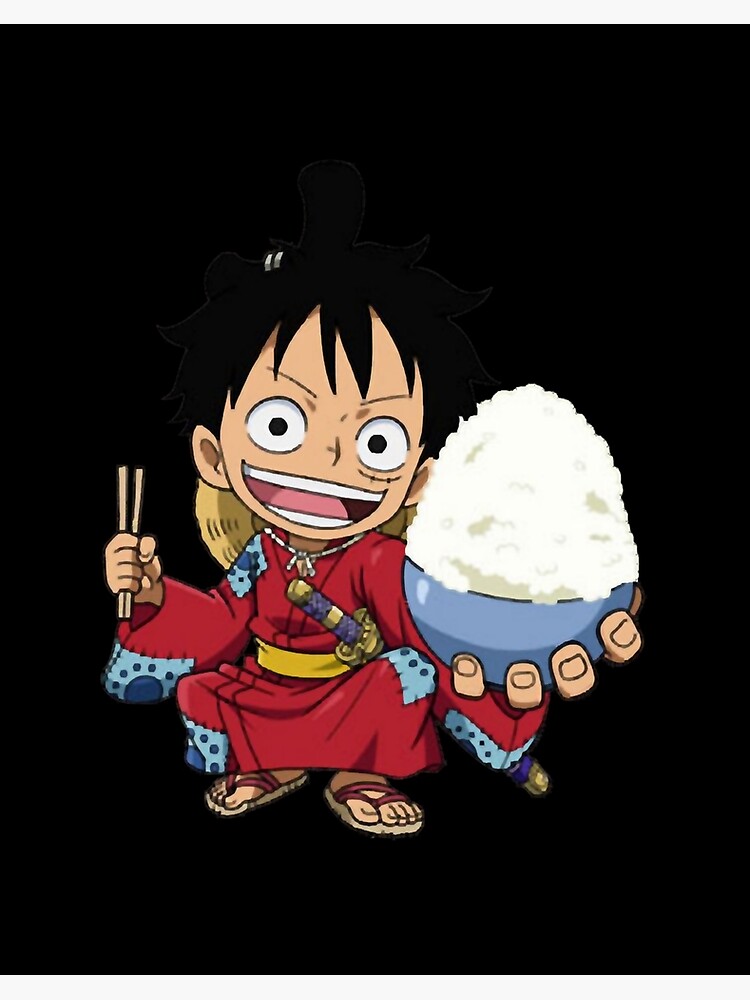 Chibi Wano Luffy | Greeting Card