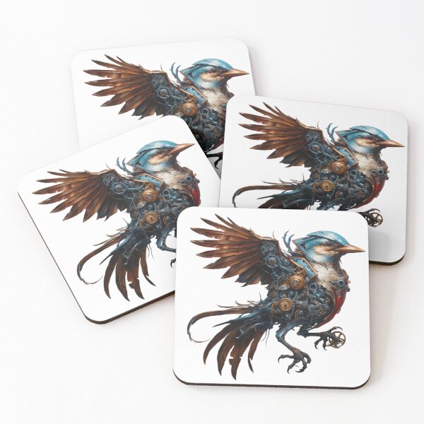 Item preview, Steampunk Bird made of Clockwork Gears designed and sold by SchorlCraft.