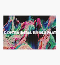 Continental Breakfast Photographic Print