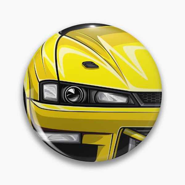 Item preview, Yellow Silvia S14 Kouki designed and sold by pjrstudio.