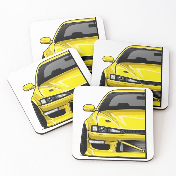 Item preview, Yellow Silvia S14 Kouki designed and sold by pjrstudio.