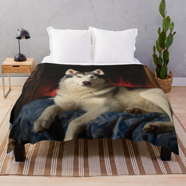 Item preview, Siberian Husky 1800s Neoclassical-Inspired designed and sold by furrypixels.