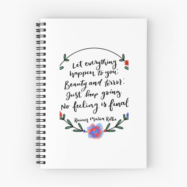 Item preview, No Feeling is Final - Rilke 	 	 designed and sold by sqnzbpnuxak26.