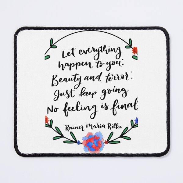 Item preview, No Feeling is Final - Rilke 	 	 designed and sold by sqnzbpnuxak26.