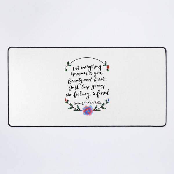 Item preview, No Feeling is Final - Rilke 	 	 designed and sold by sqnzbpnuxak26.