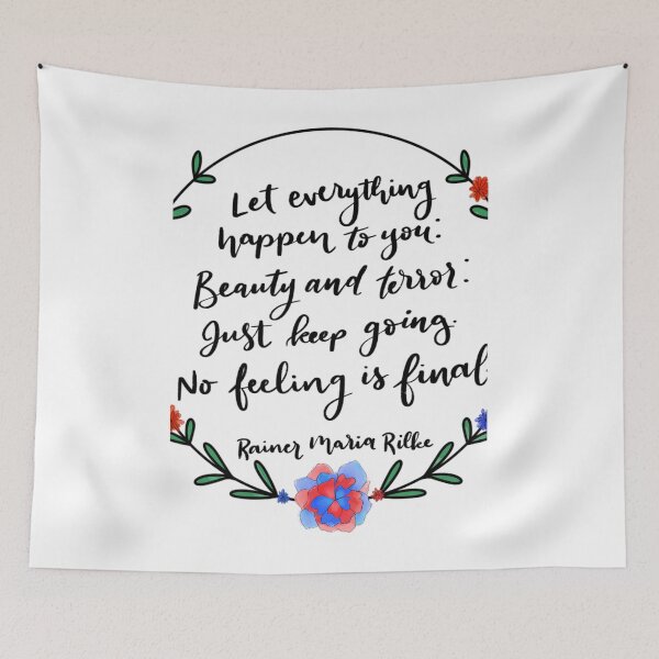 Item preview, No Feeling is Final - Rilke 	 	 designed and sold by sqnzbpnuxak26.