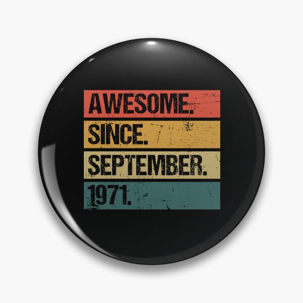 Artikelvorschau, Großartig seit September 1971 | Hergestellt im Jahr 1971 | Jahrgang September 1971 entworfen und verkauft von Christina-grich.