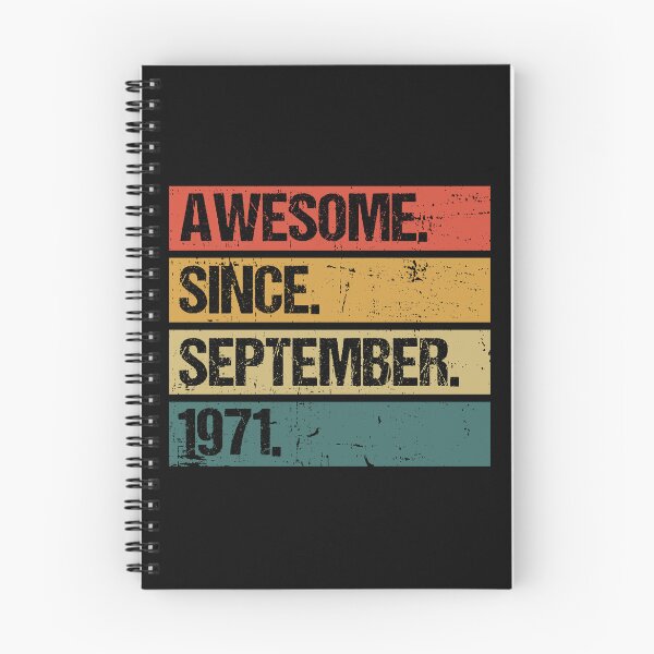 Item preview, Awesome Since September 1971 | Made In 1971 | Vintage September 1971 designed and sold by Christina-grich.
