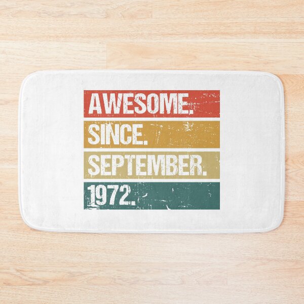 Item preview, Awesome Since September 1972 | Made In 1972 | Vintage September 1972 designed and sold by Christina-grich.