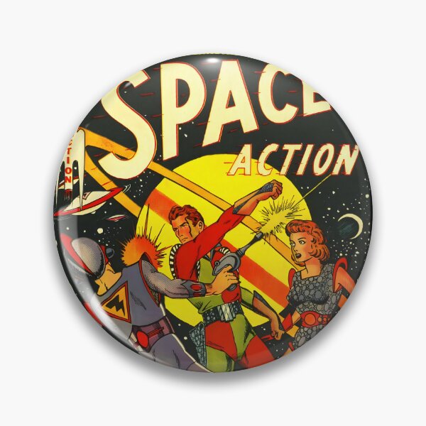 Item preview, Space Action - 1950's comic book designed and sold by DistinctDesignz.