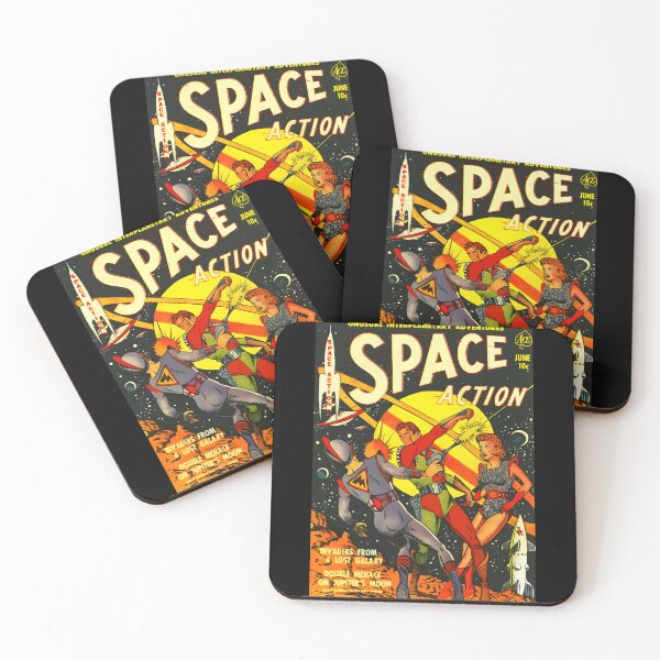 Item preview, Space Action - 1950's comic book designed and sold by DistinctDesignz.
