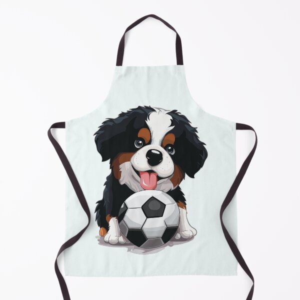 Item preview, Berner Sennen Dog with Soccer Ball designed and sold by Numero14.