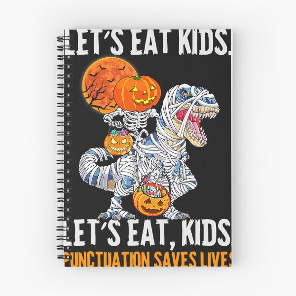 Item preview, Lets Eat Kids Punctuation Saves Lives Grammar Halloween 2022  designed and sold by ScottRuiz.