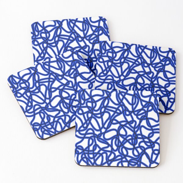 Item preview, Abstract pattern - blue. designed and sold by K.S ART.