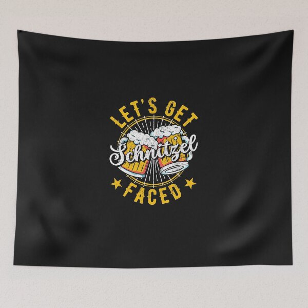 Item preview, Let's Get Schnitzel Faced Oktoberfest German Design  designed and sold by ScottRuiz.