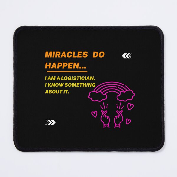Item preview, Logistic mirackles do happen designed and sold by RetroNibylander.