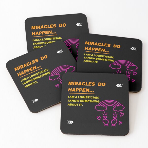 Item preview, Logistic mirackles do happen designed and sold by RetroNibylander.