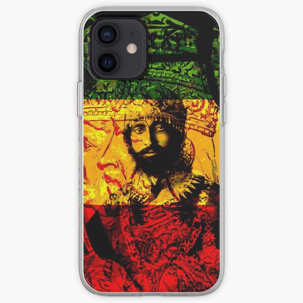 Rasta Haile Selassie Natural Mystic Lion of Judah iPhone Soft Case