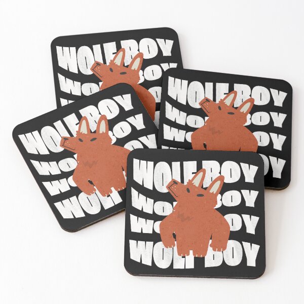 Item preview, WOLF BOY cool vintage retro designed and sold by TNwandesignart.