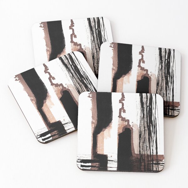 Item preview, brown black ink abstract designed and sold by ElaSzczepaniak.