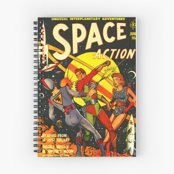 Item preview, Space Action - 1950's comic book designed and sold by DistinctDesignz.