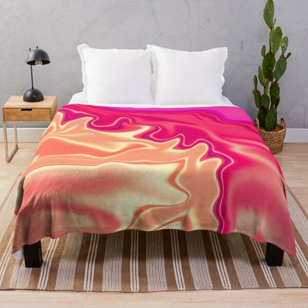 Item preview, Swirly Pink Abstract Liquid Colors Flow Swirling Paint Satin Look 1 of 4 designed and sold by Beachy.