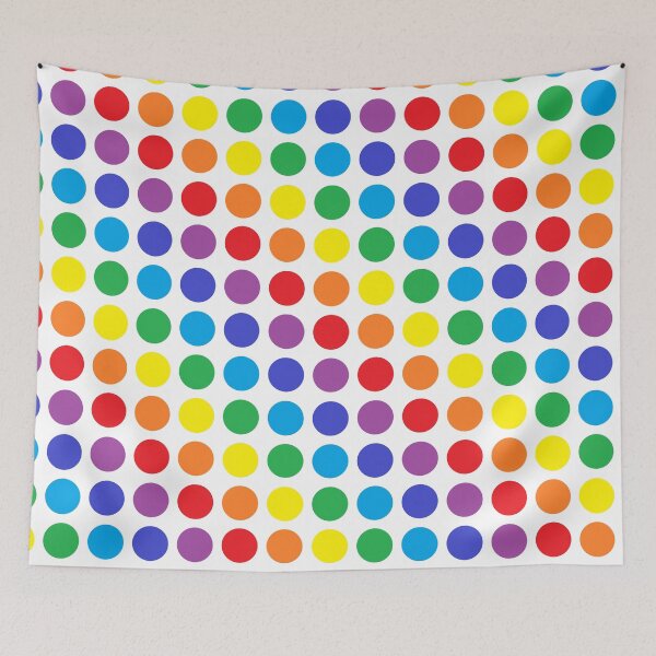 Item preview, Rainbow Polka Dots  designed and sold by lornakay.