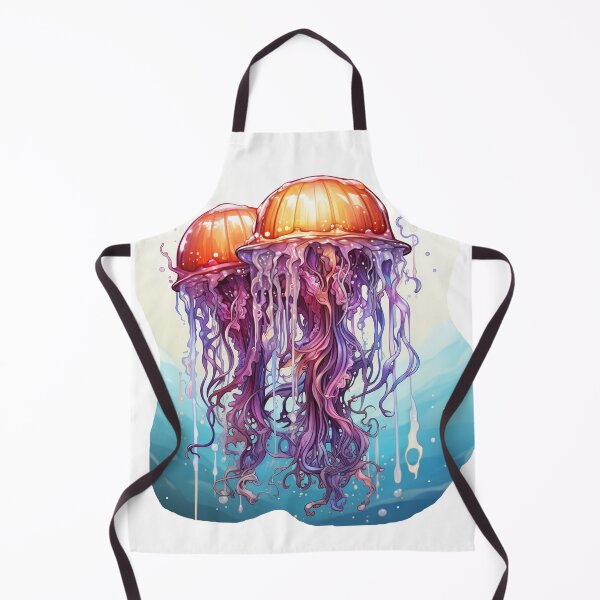 Item preview, Watercolor jellyfish designed and sold by Nickyayee.