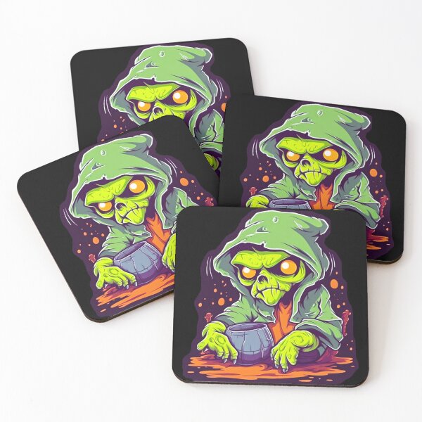 Item preview, Eerie Halloween Ghoul Art - Spooky Season Delight designed and sold by captainpeter.