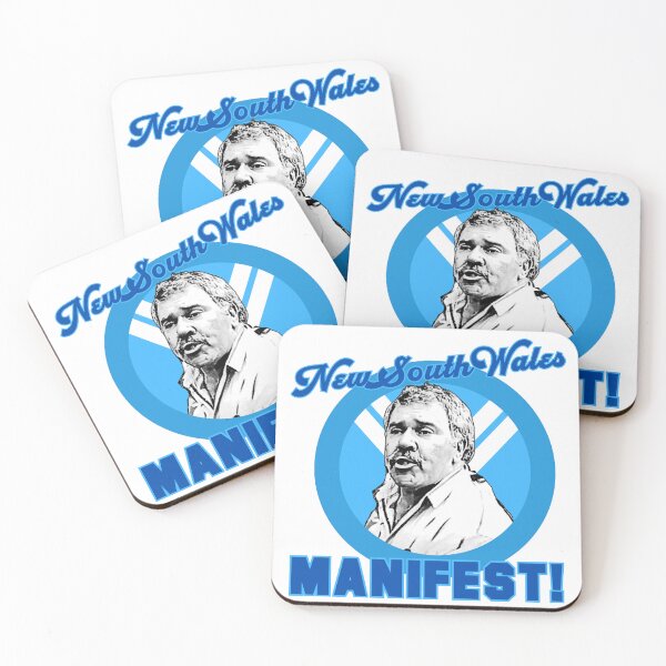 Item preview, NSW Manifest - Rugby League State of Origin Democracy Manifest designed and sold by Simontology.