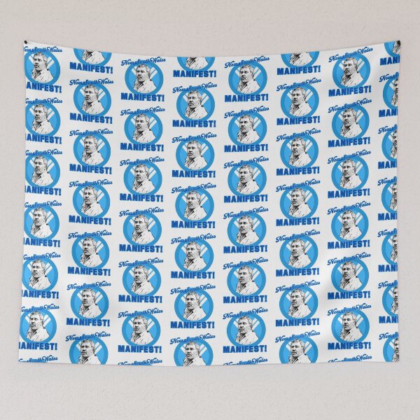 Item preview, NSW Manifest - Rugby League State of Origin Democracy Manifest designed and sold by Simontology.