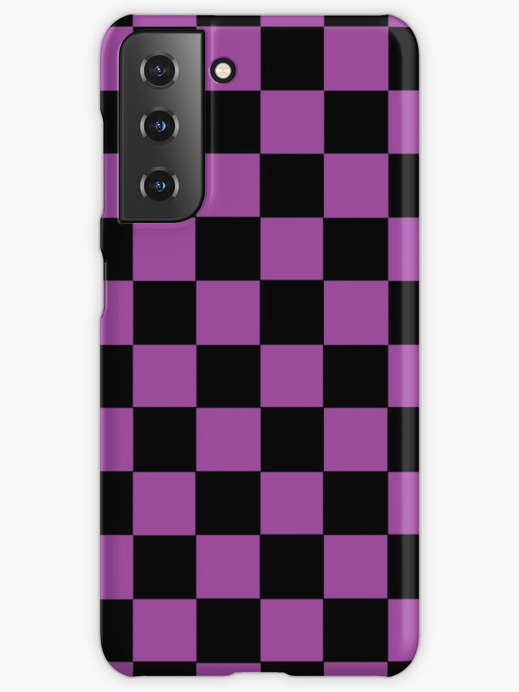 Pink Checkerboard Premium Phone Case Samsung Galaxy S21 Plus