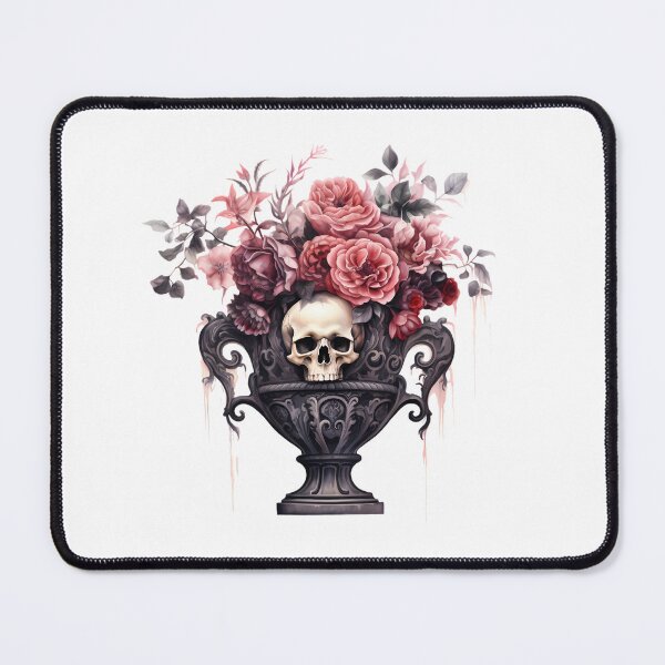 Artikelvorschau, Gotische Blumenvase mit Totenkopf entworfen und verkauft von SchorlCraft.
