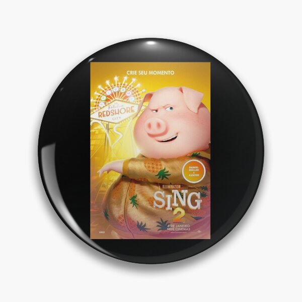 Item preview, The movie sing 2 cartoon poster designed and sold by HolliLuciano.