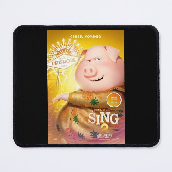 Item preview, The movie sing 2 cartoon poster designed and sold by HolliLuciano.