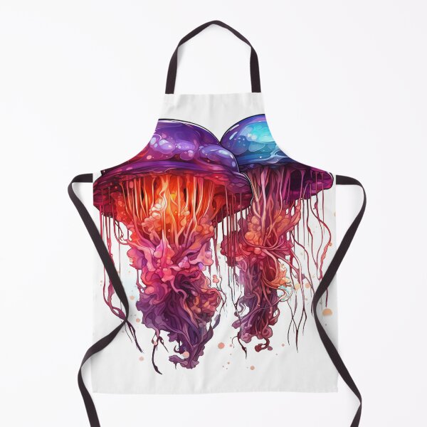 Item preview, Watercolor jellyfish designed and sold by Nickyayee.