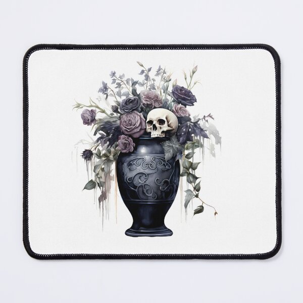 Artikelvorschau, Gotische Blumenvase mit Totenkopf entworfen und verkauft von SchorlCraft.