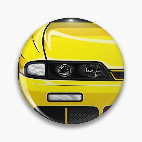 Item preview, yellow Silvia S14 Zenki designed and sold by pjrstudio.