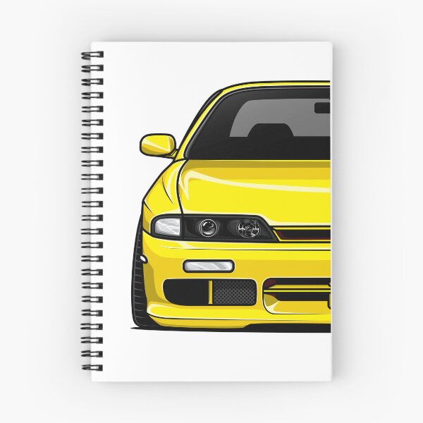 Item preview, yellow Silvia S14 Zenki designed and sold by pjrstudio.