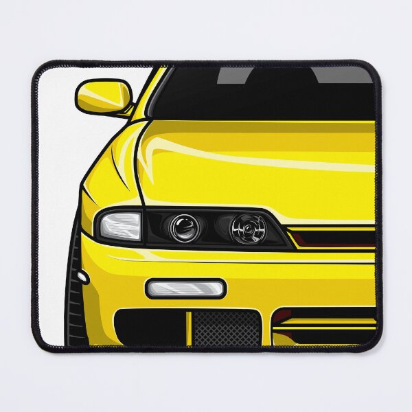 Item preview, yellow Silvia S14 Zenki designed and sold by pjrstudio.