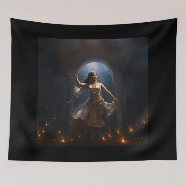 Item preview, Indian Bellydancer on the Fire # 1 designed and sold by Demonik-Art.