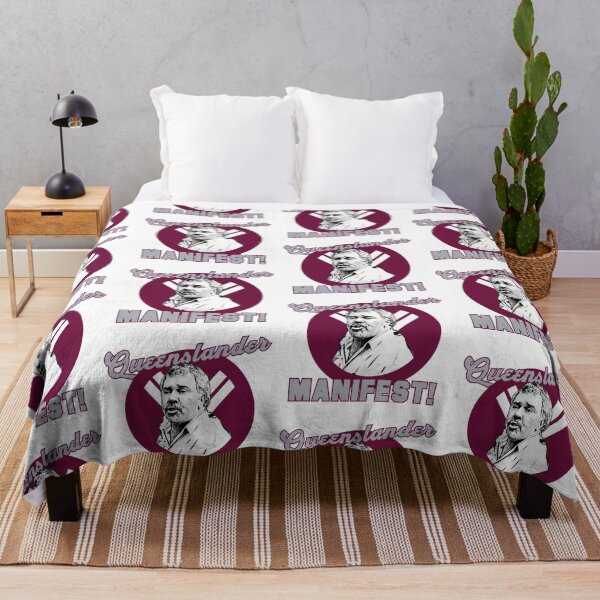 Item preview, Queenslander Manifest - Rugby League State of Origin Democracy Manifest designed and sold by Simontology.