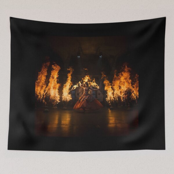 Item preview, Indian Bellydancer on Fire # 2 designed and sold by Demonik-Art.